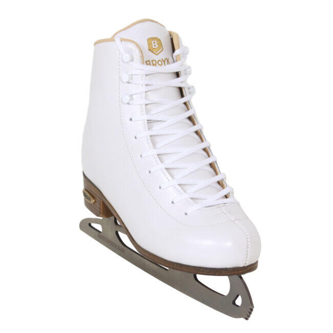 BROYX LEATHER FIGURE ICE SKATES PRIMA 900