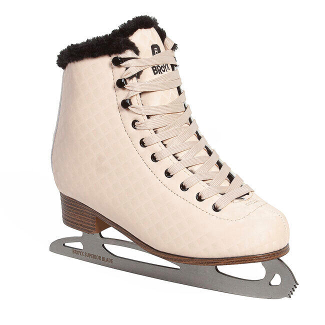 BROYX FIGURE ICE SKATES DIAMOND 800 BEIGE