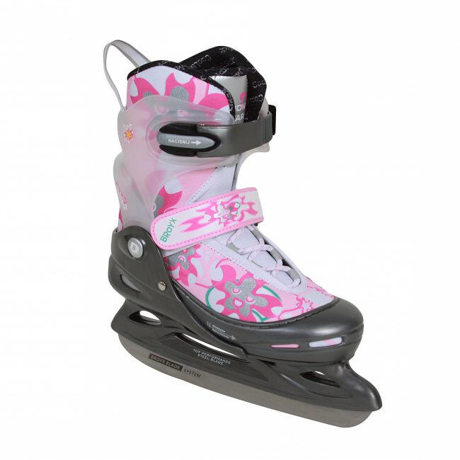 BROYX ADJUSTABLE ICE SKATES SNOWSTAR 400 SOFT