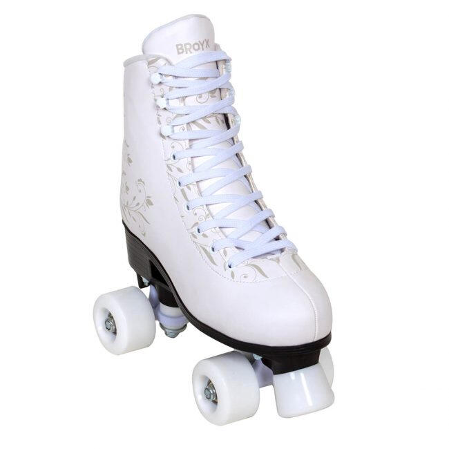 BROYX QUAD SKATES LADYSTYLE CLASSIC WHITE