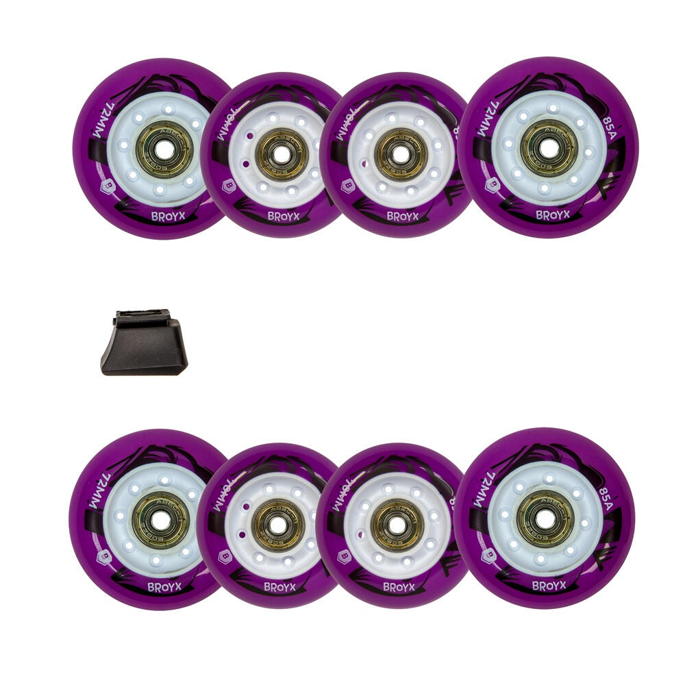 BROYX QUAD SKATES CLASSIC BLACK